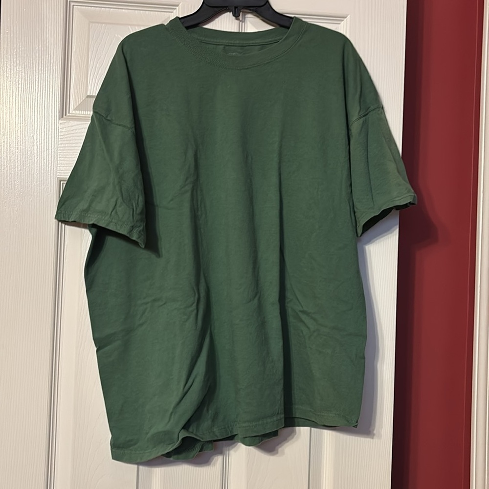 Fruit of the Loom green Tshirt size xxl